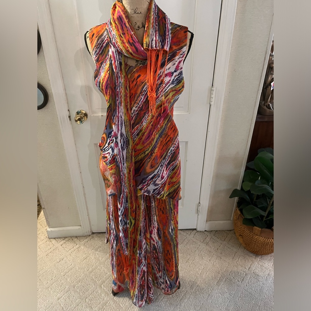 Bundle 3 pieces= pants/ top/scarf
